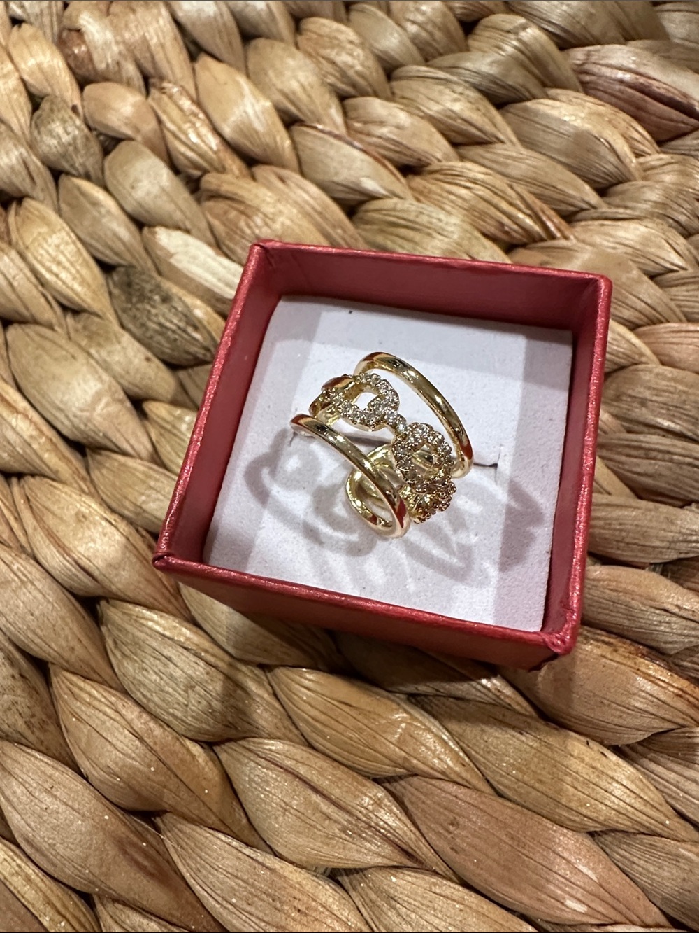 Gold Crystal Ear Cuff- Women Jewelry